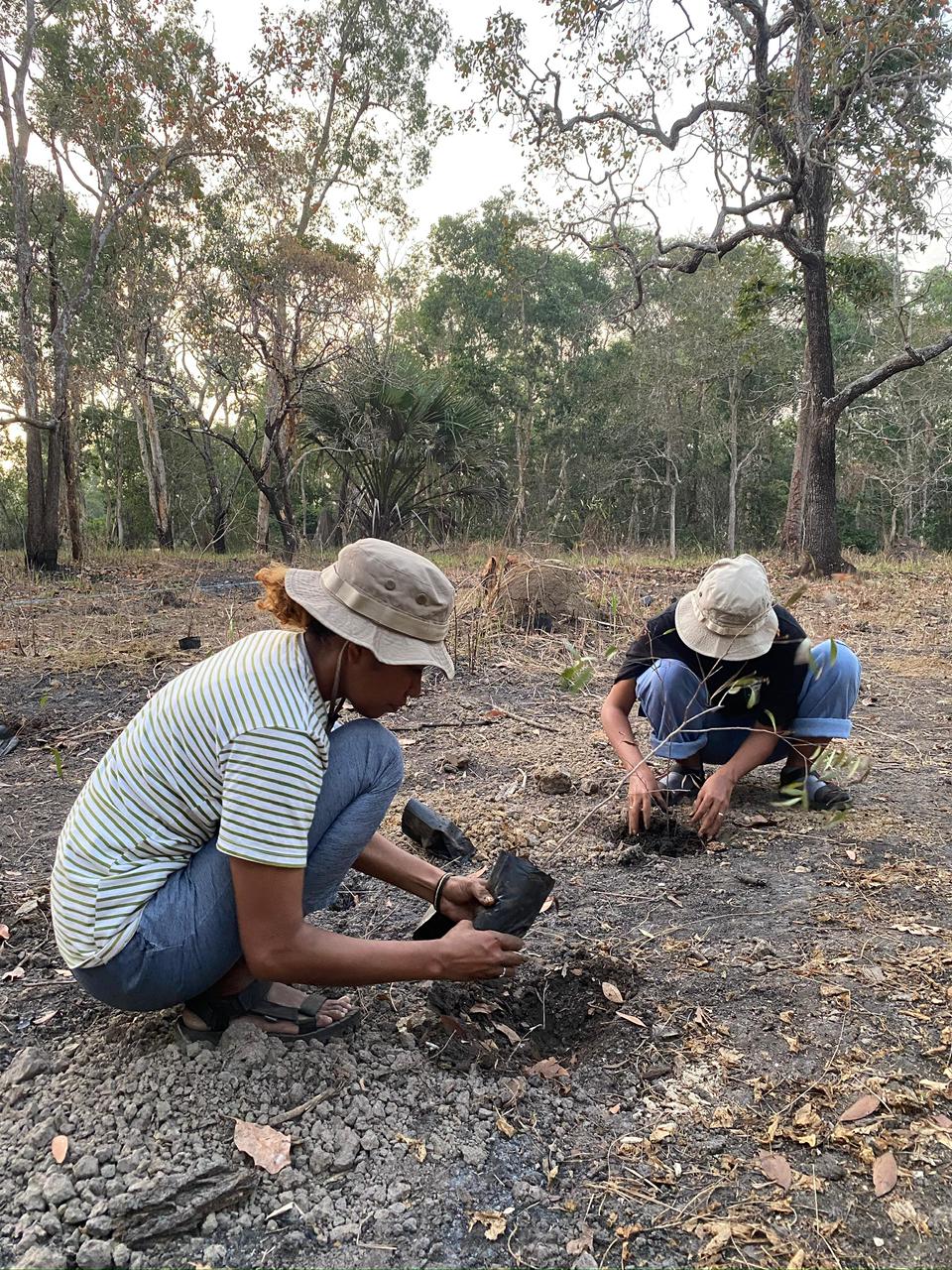 Kegiatan menjaga hutan adat dan lingkungan